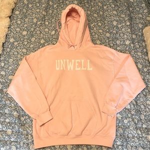 Baby pink call her daddy unwell hoodie